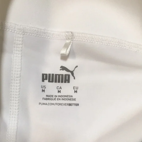 New! Puma PWRShape White Dot Print 16” Golf Skort With Pockets size Medium - Picture 12 of 15